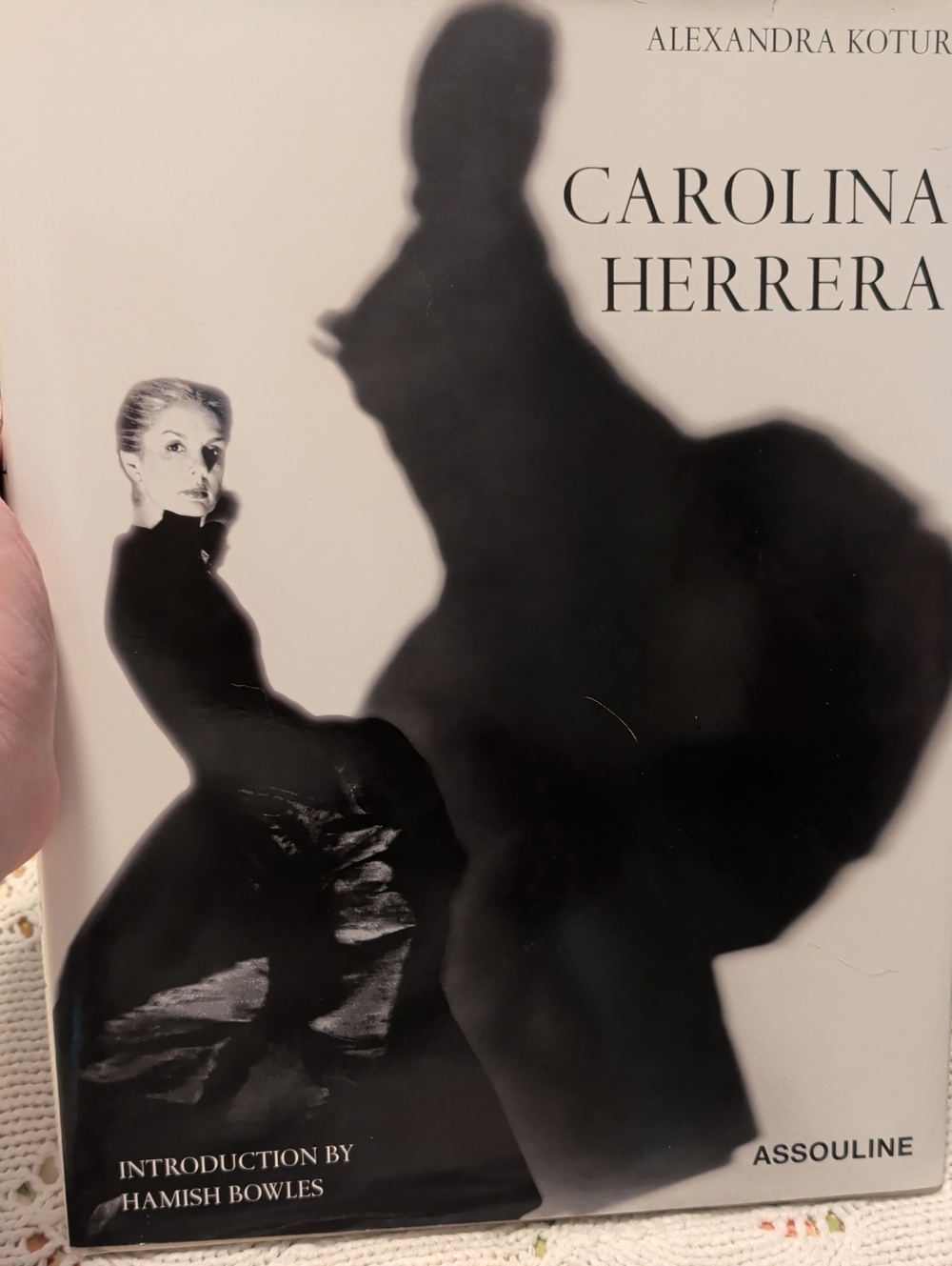 CAROLINA HERRERA -Autographed Portrait of a Fashion Icon